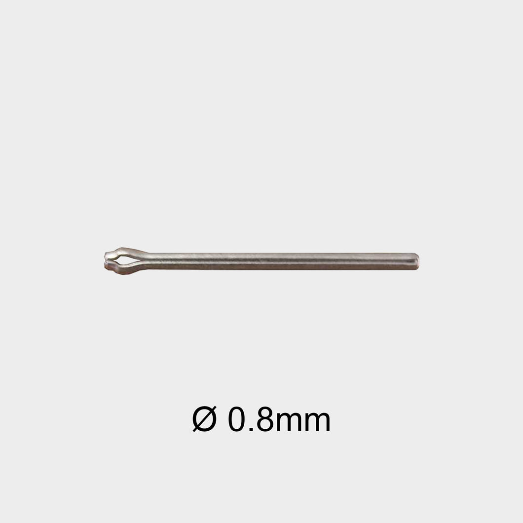 Ø 0.8mm - 4mm à 21mm Goupilles Broches fendues - 2 Pcs