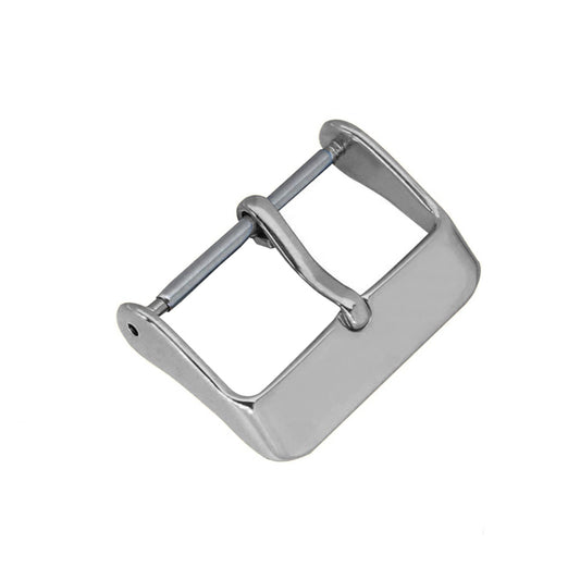 Fibbia da 8 a 20 mm Colore Argento Cromato Cinturino Orologio Linguetta di Fissaggio 1,75 mm