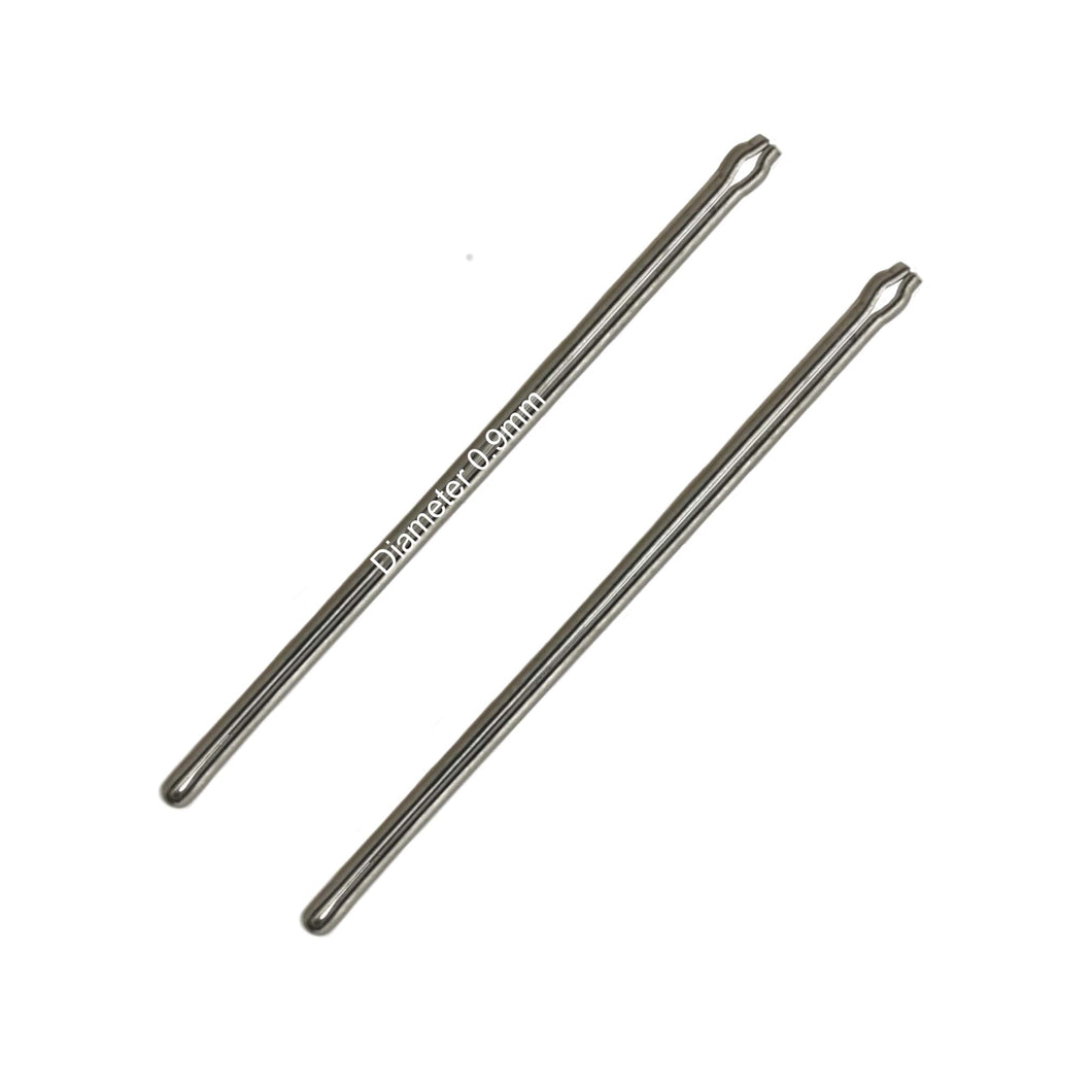 Ø 0.9mm - 4mm à 24mm Goupilles Broches fendues - 2 Pcs