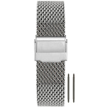 Charger l&#39;image dans la galerie, 10mm à 24mm BiG Mesh Ø 1mm Maille Milanaise Homme - Universel - Argent / Silver
