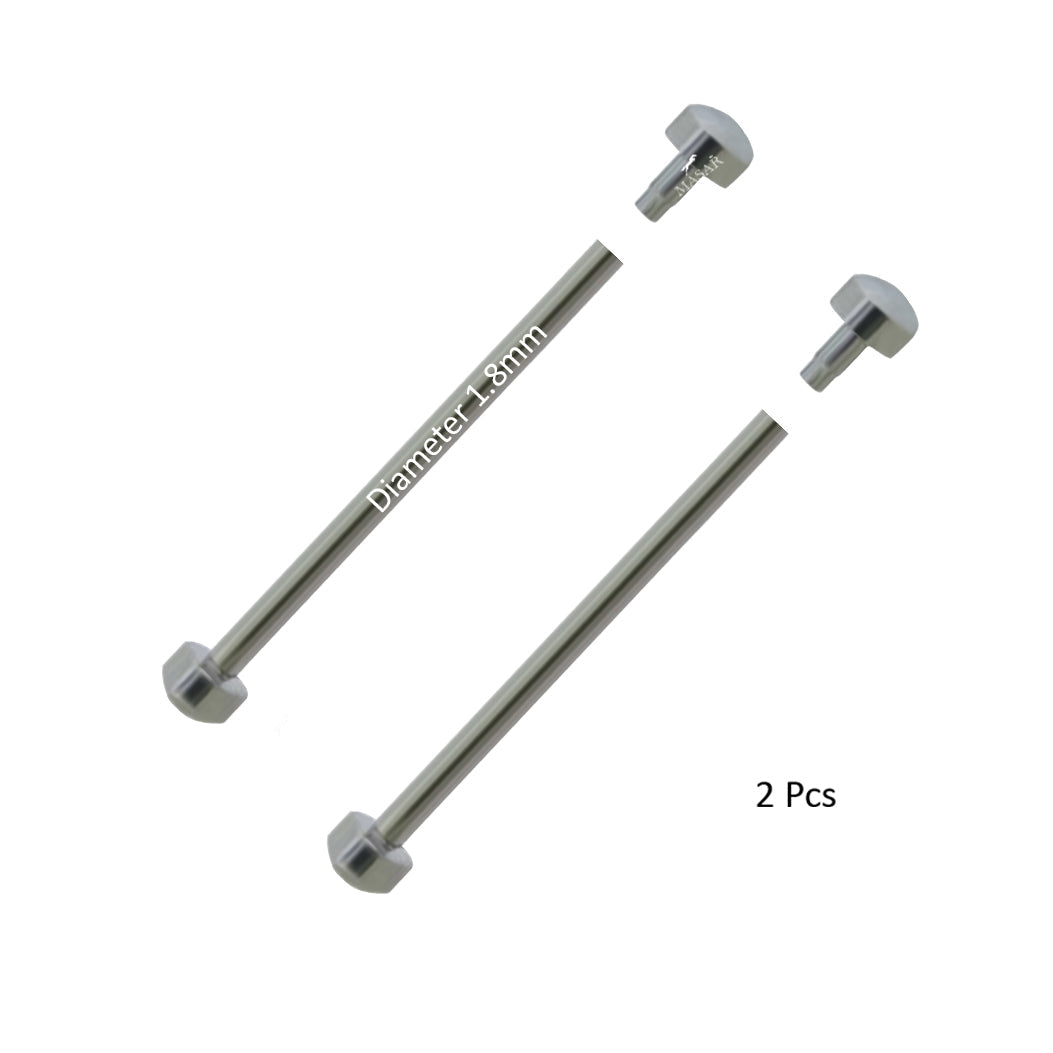 22mm à 30mm Ø 1.8mm Pins with Tubes Raccords – Rivets Barres de pression du bracelet de montre