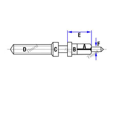 Charger l&#39;image dans la galerie, No.21 Stem - Tige de Remontoir - 1 Pcs CH603401
