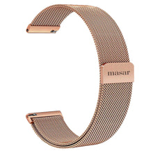 Charger l&#39;image dans la galerie, bracelet-montre-magnetique-maille-milanaise-rose-gold
